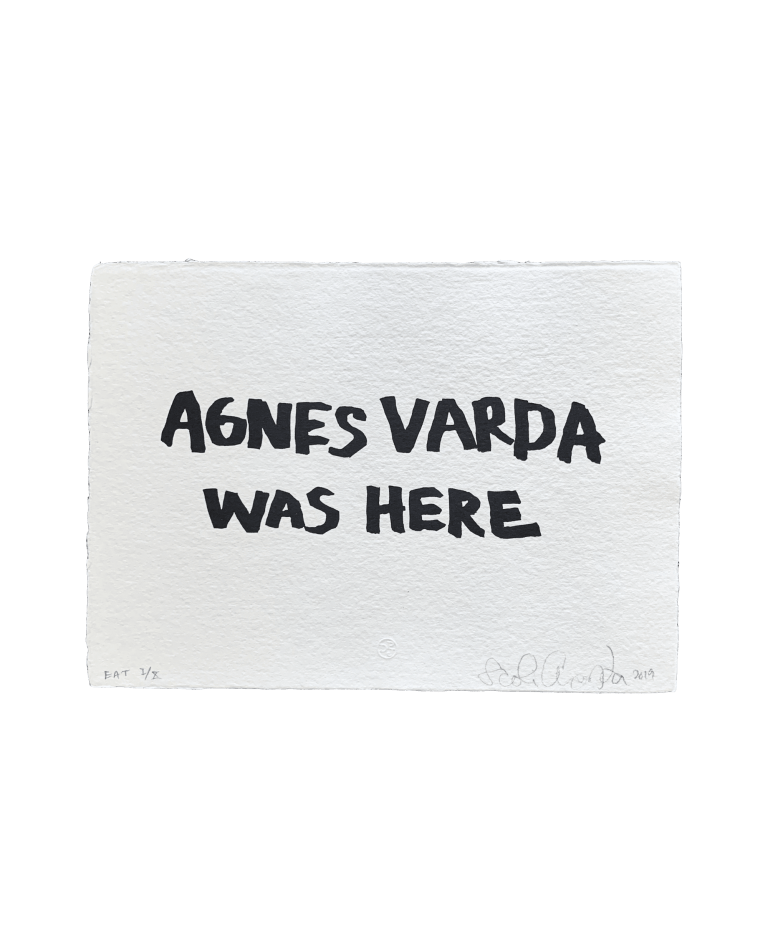 Agnes Varda was here