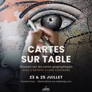 Atelier "Cartes sur table" avec l'artiste Clara Castagné / TOUS PUBLICS à partir de 12 ans