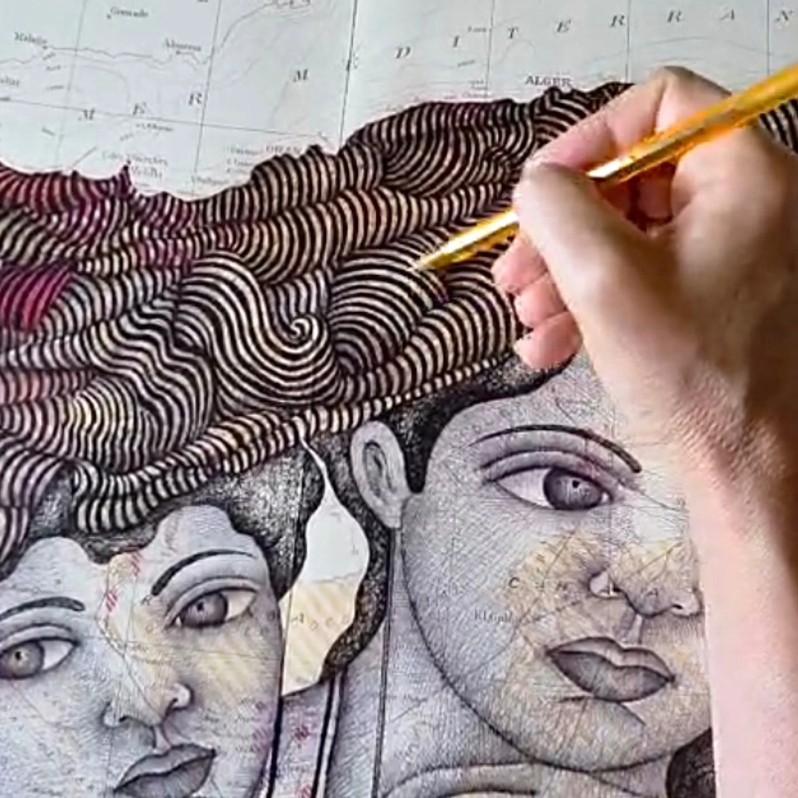 Atelier "Cartes sur table" avec l'artiste Clara Castagné / TOUS PUBLICS à partir de 12 ans – Image 2